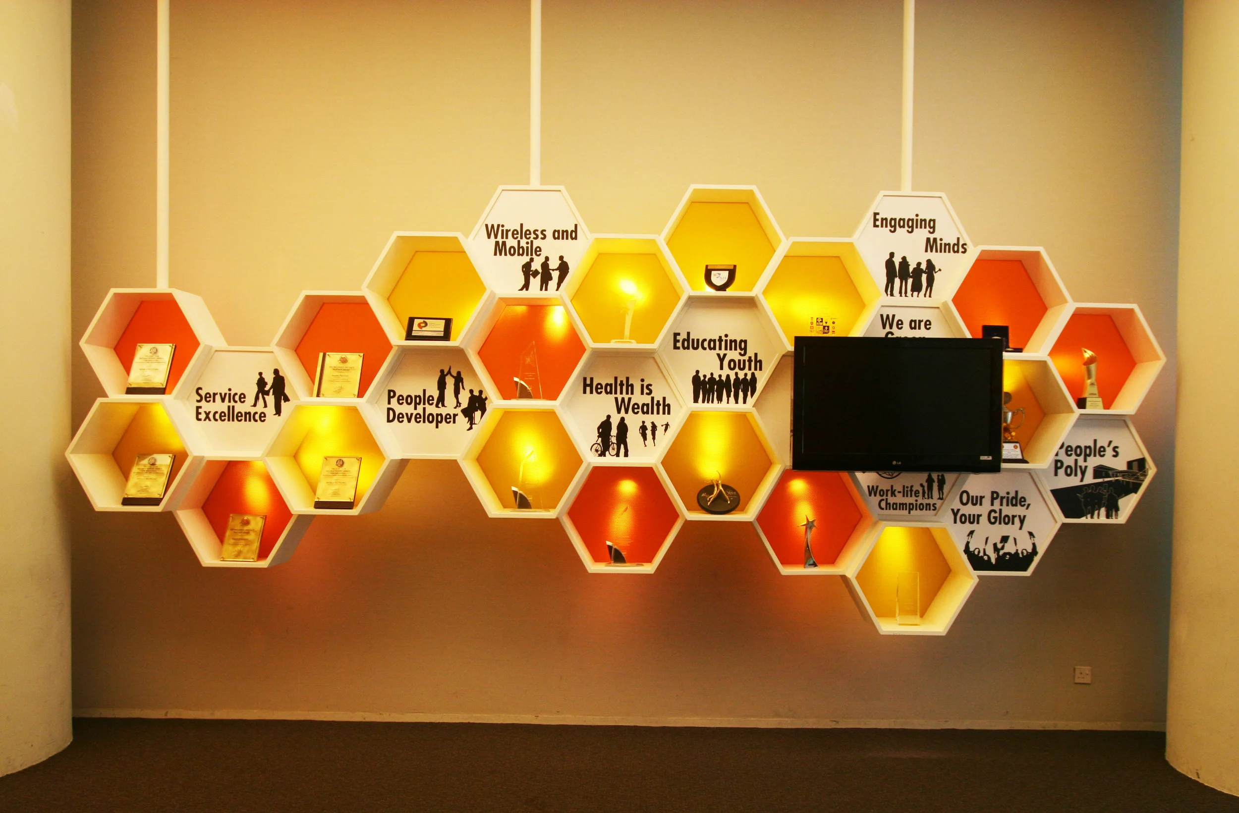  Republic Polytechnic - Display Shelves 