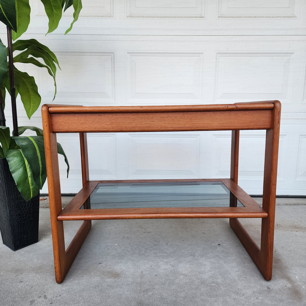 Denmark teak テーブル Danish Teak Table, 1970s for sale at Pamono