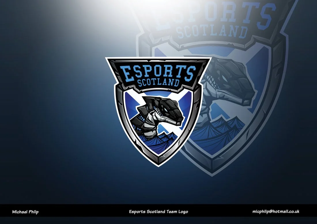 Esports Scotland and Esports Team Logo Design 