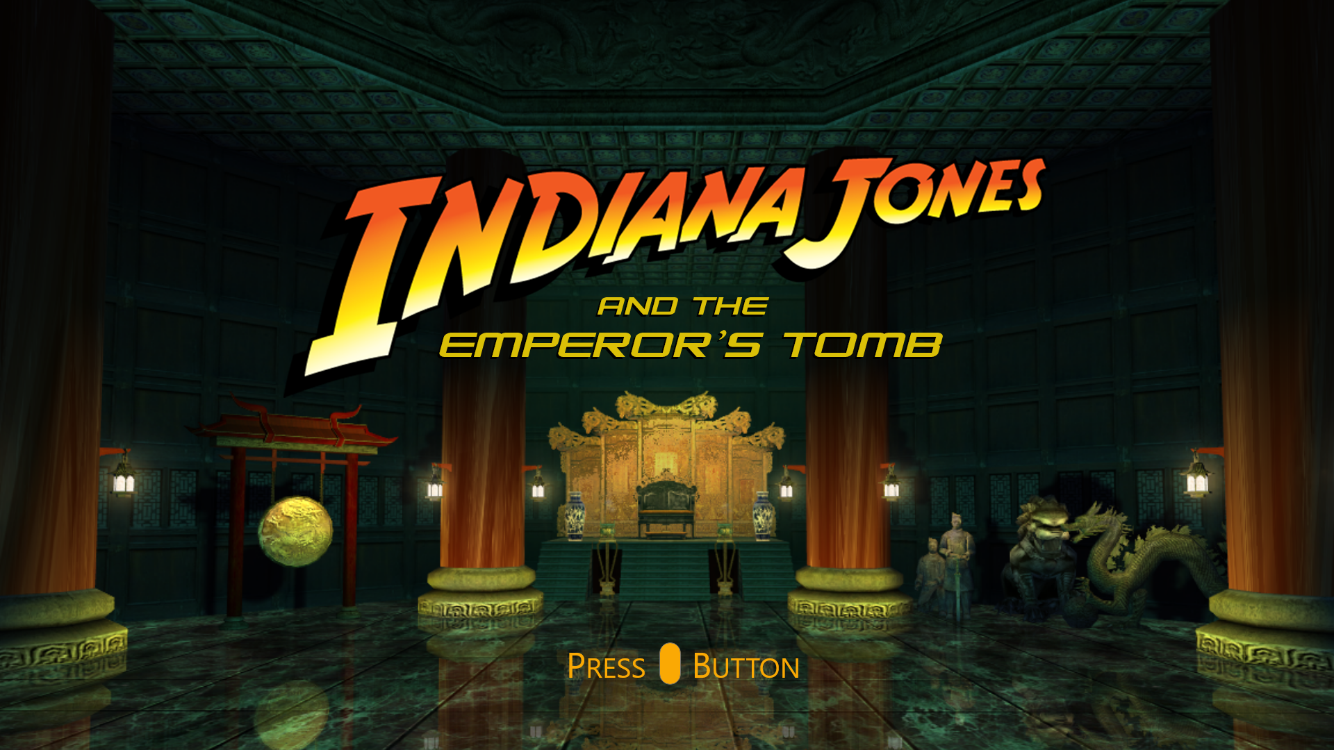 Mock up Indiana Jones and the Emperors Tomb UI Project (2022) - UI Artist