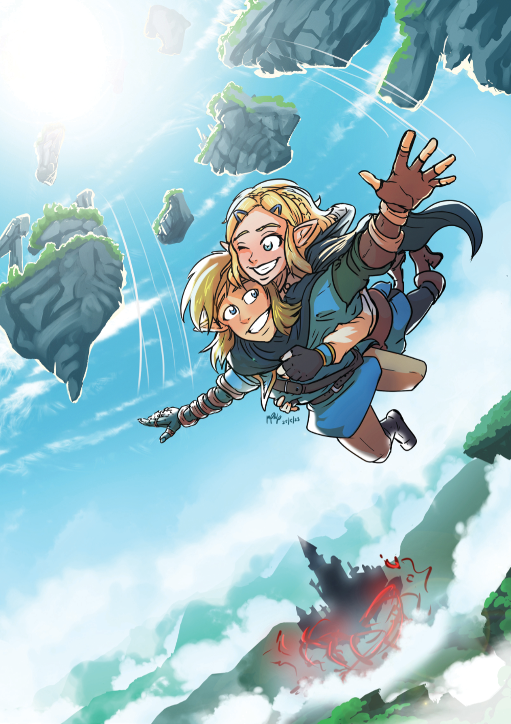 Legend of Zelda: Tears of the Kingdom Fanart (2023)