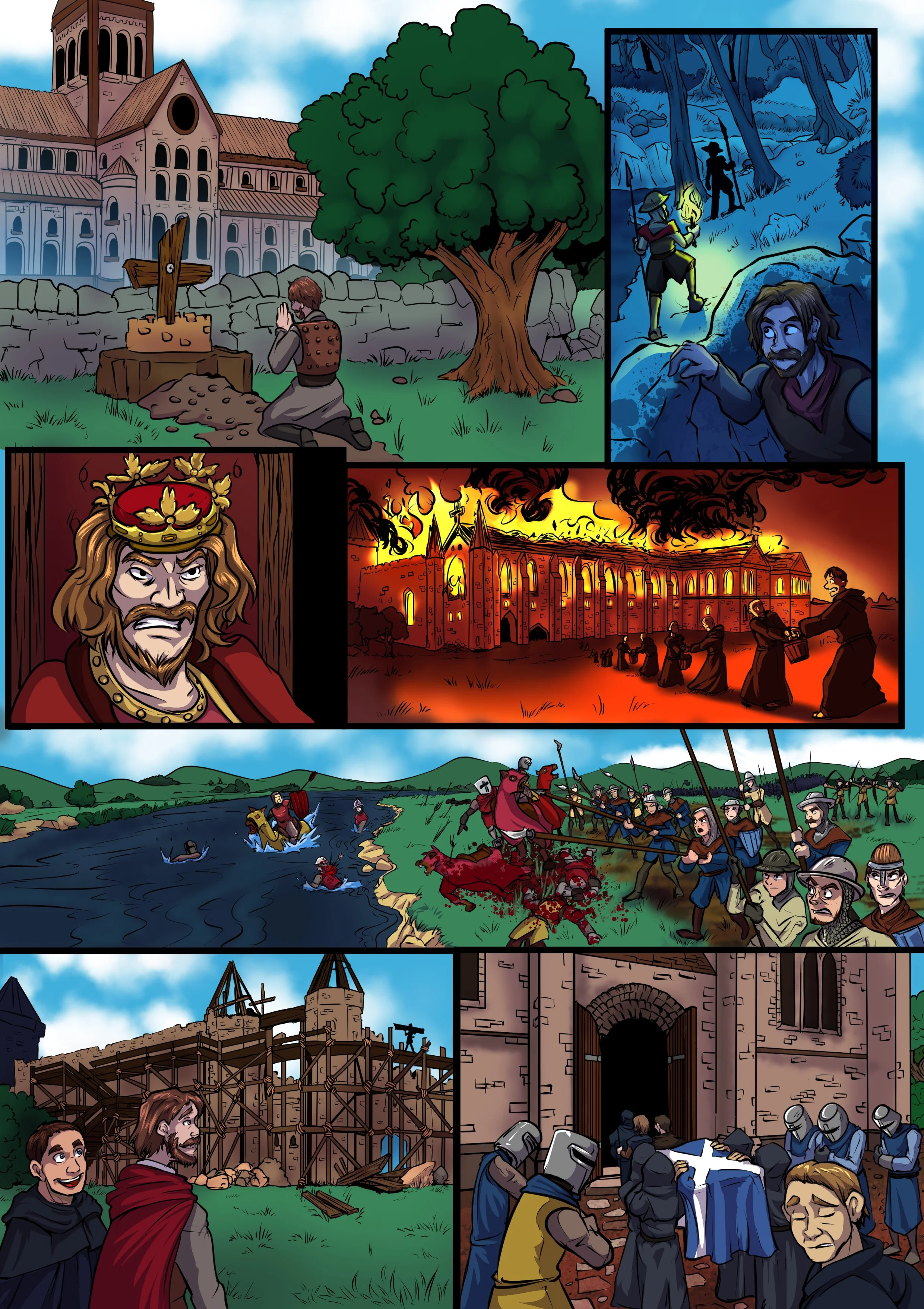 Dunfermline Story Entry (2024) - Colourist and Artist