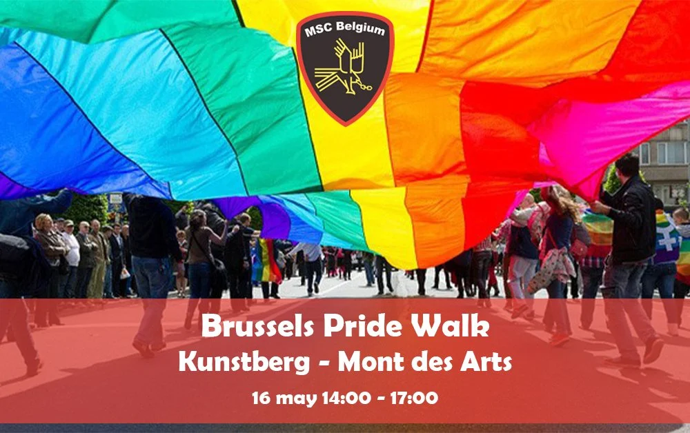 MSC Belgium @ Brussels Pride Walk