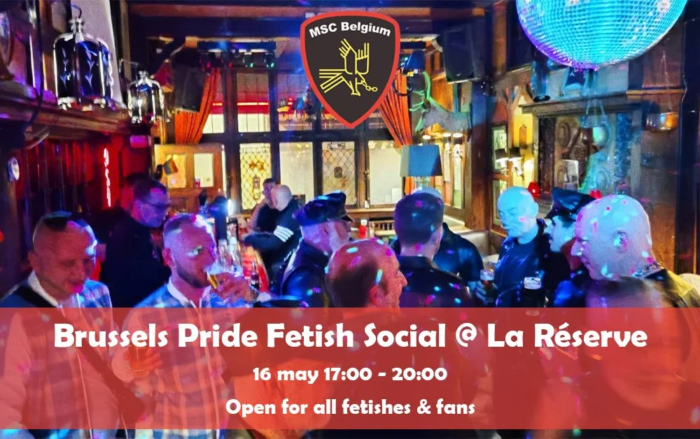 Brussels Pride Fetish Social @ La Réserve