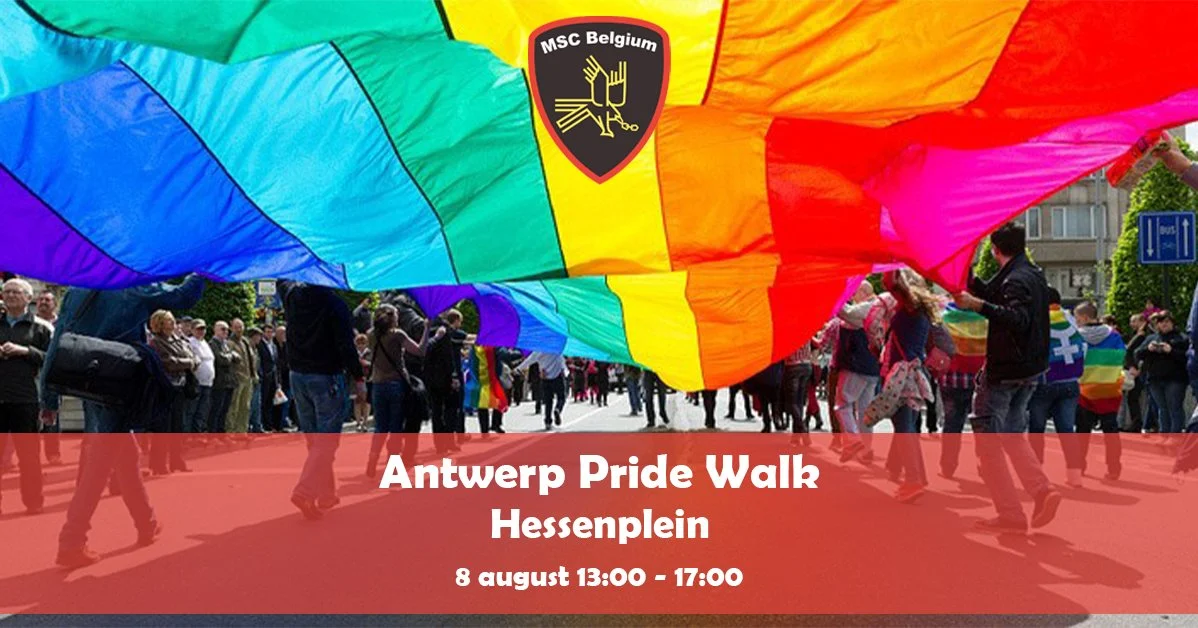 MSC Belgium @ Antwerp Pride Walk