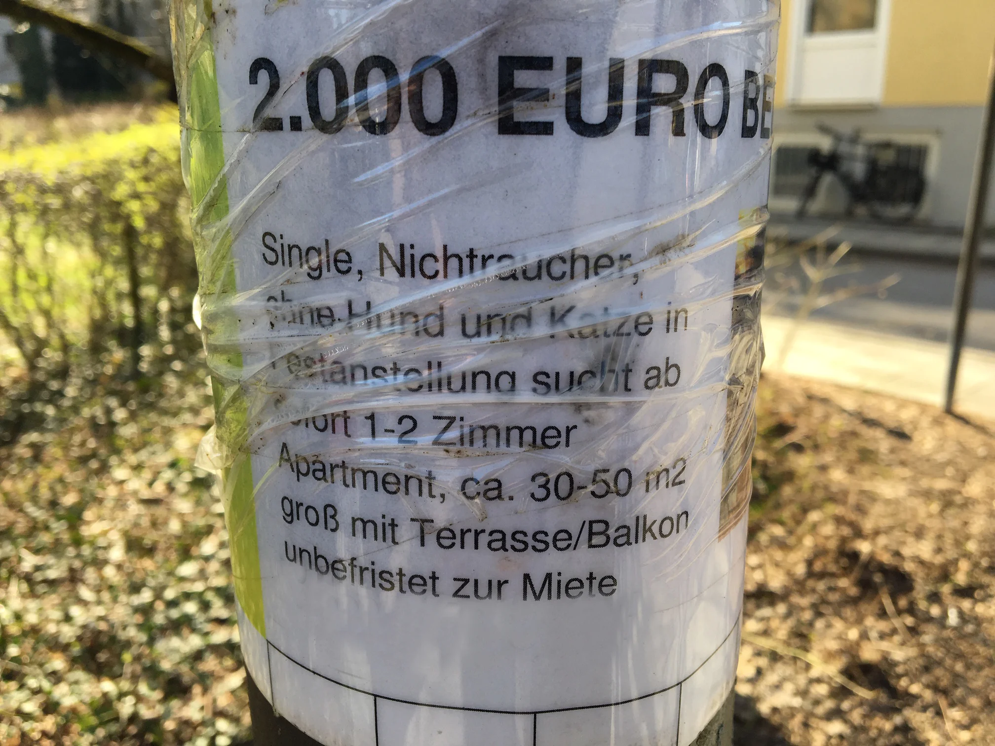 EINE BELOHNUNG? DIE KÖNNEN SIE SICH SCHENKEN.