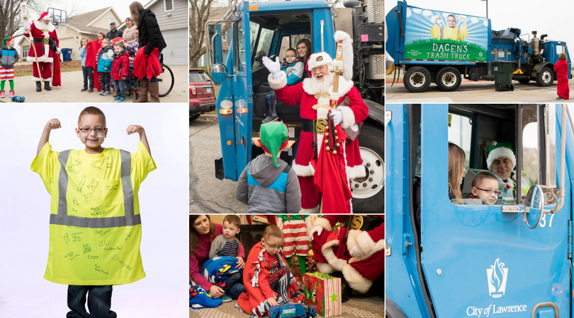 Dagen's Trash Truck | The Elves of Christmas Present