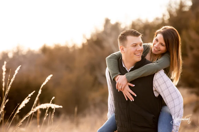 Emalee &amp; Eric's Engagement Session | Lawrence, KS Photographer