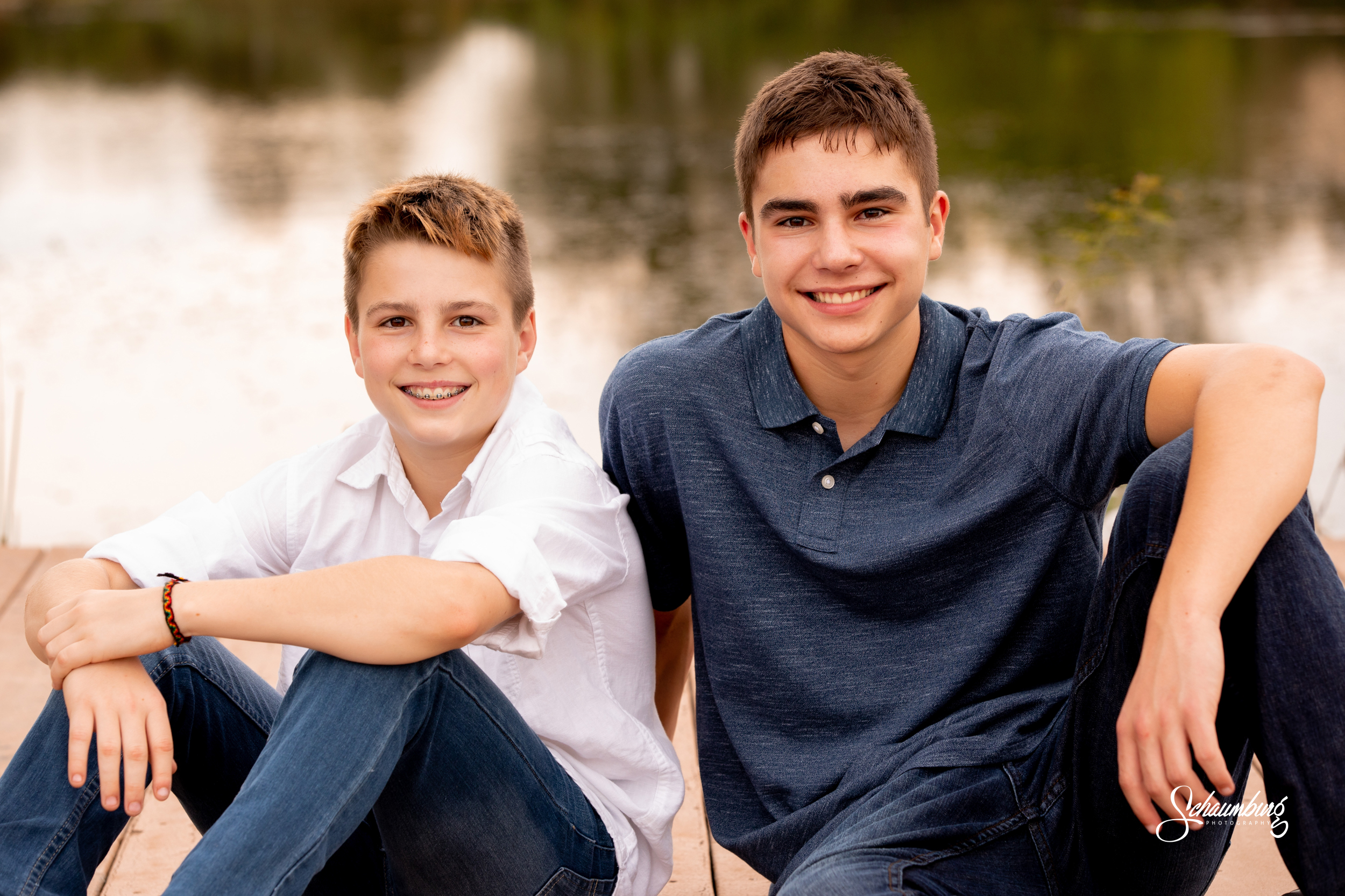 Family Photography Session at Lawrence Rotary Arboretum
