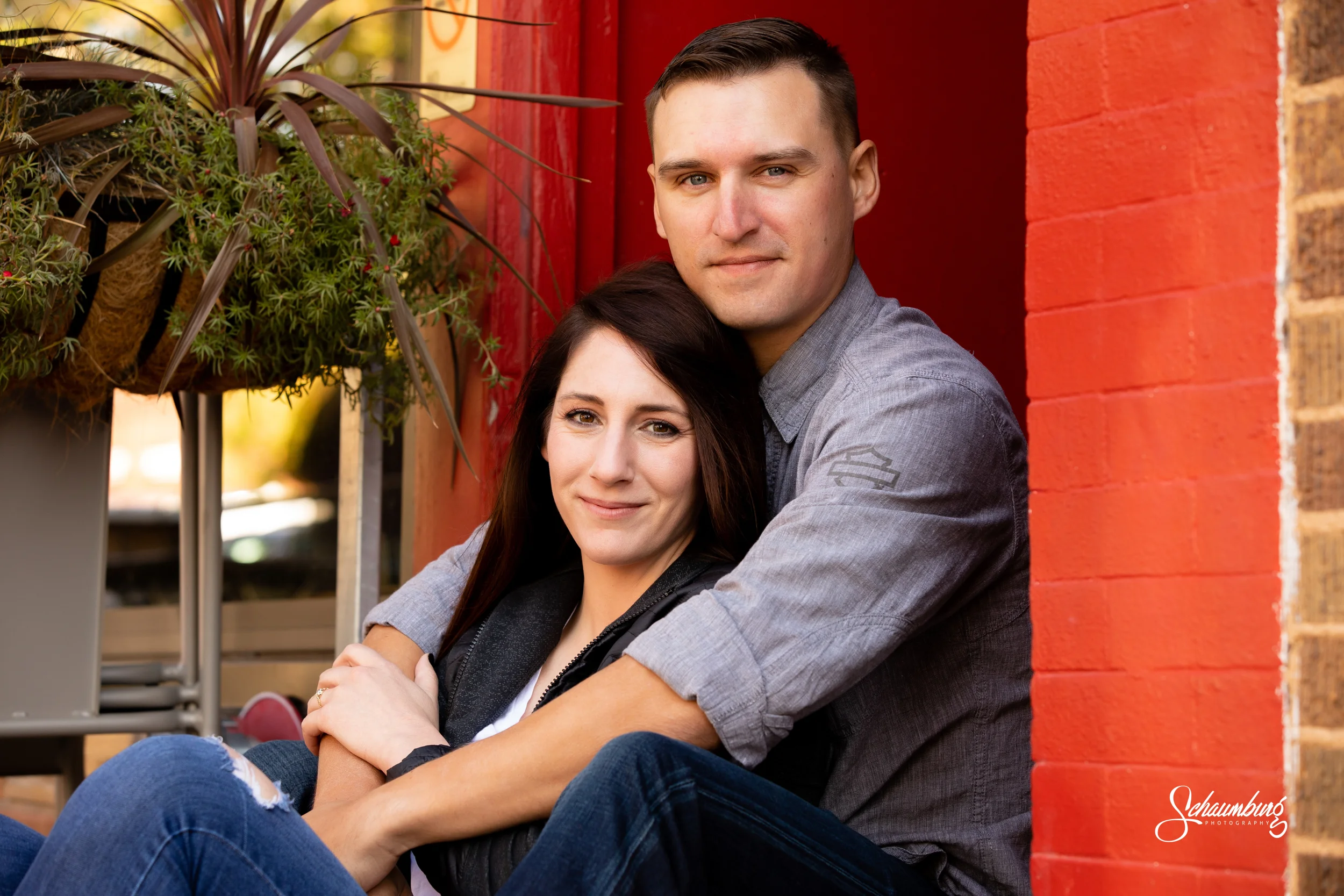 Kara + Andy's Engagement Photos | Lawrence, KS Photographer
