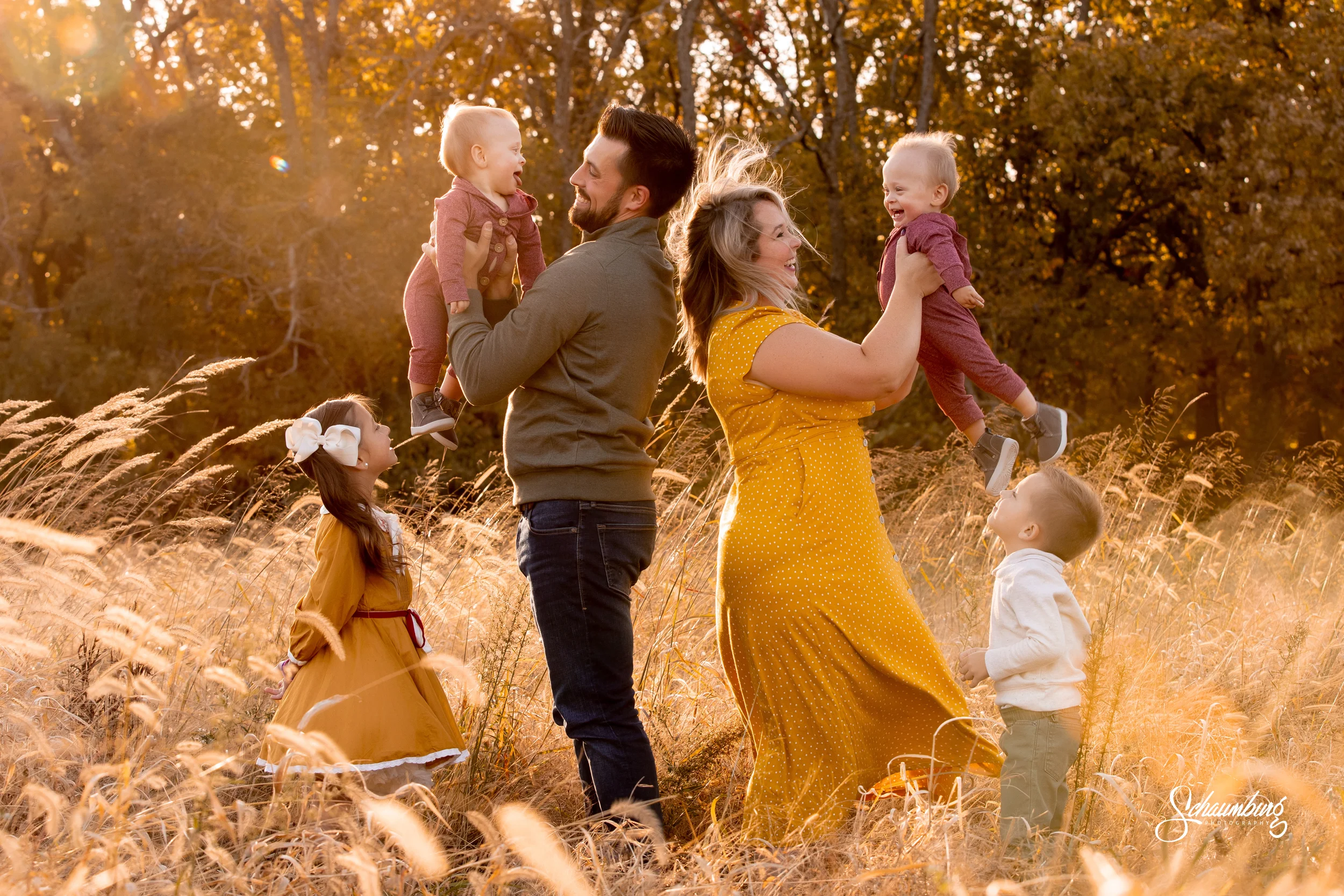 Family Portrait Session at Lawrence Nature Park 