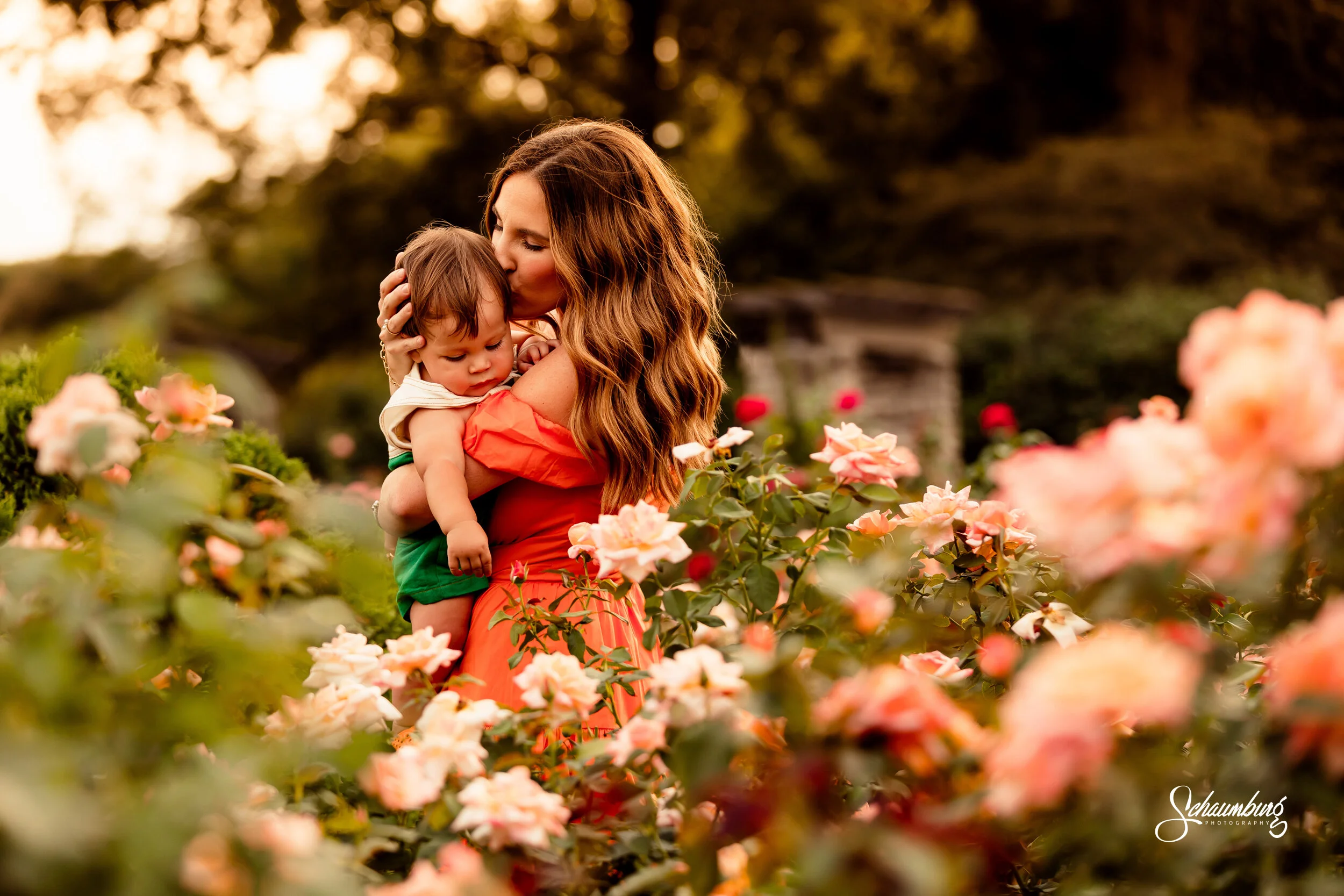 Leo's 12 Month Session at Loose Park Rose Garden | Kansas City Photographer