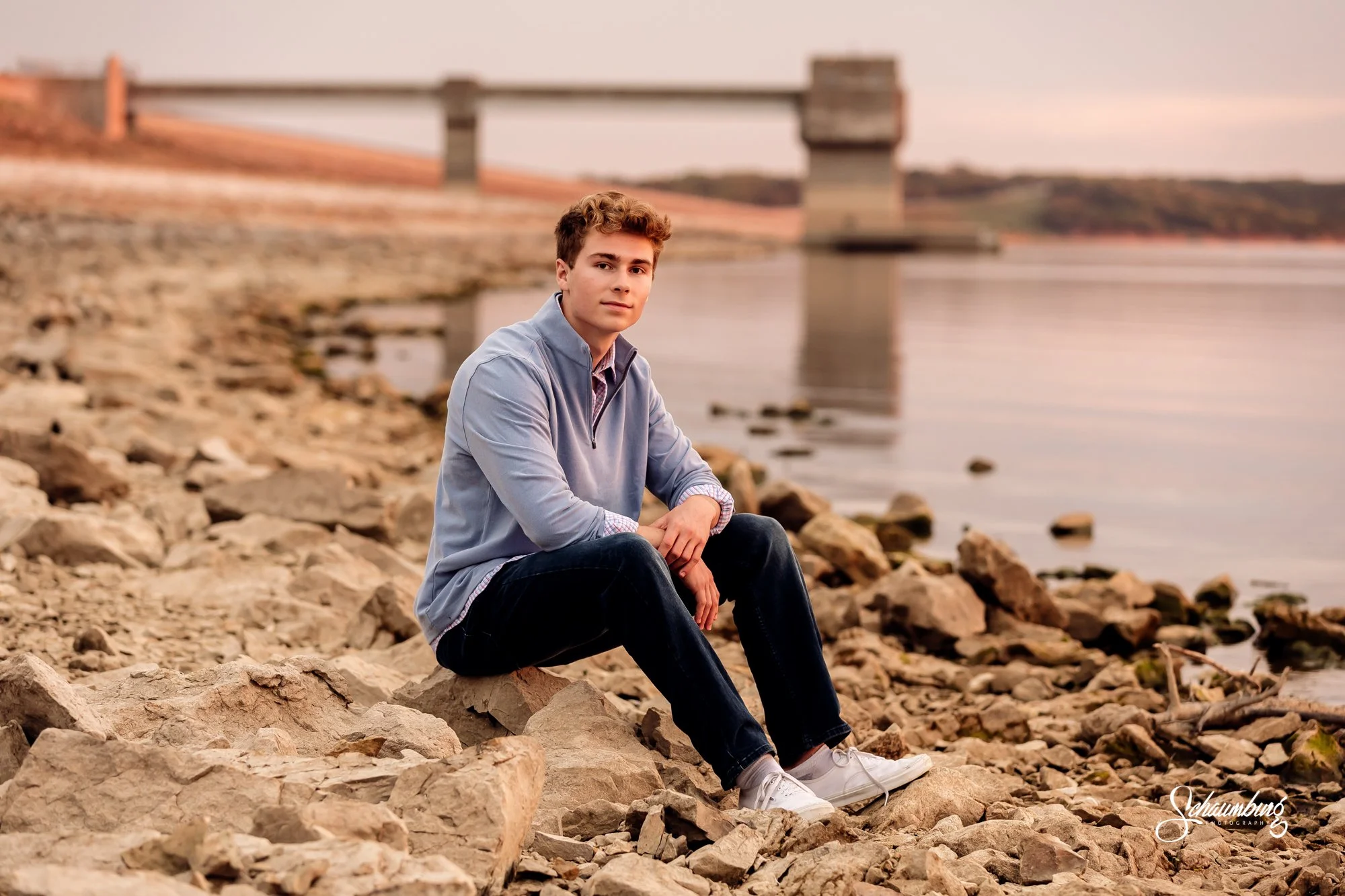 Griffin's High School Senior Session with Lawrence, KS Photographer | Emmalee Schaumburg