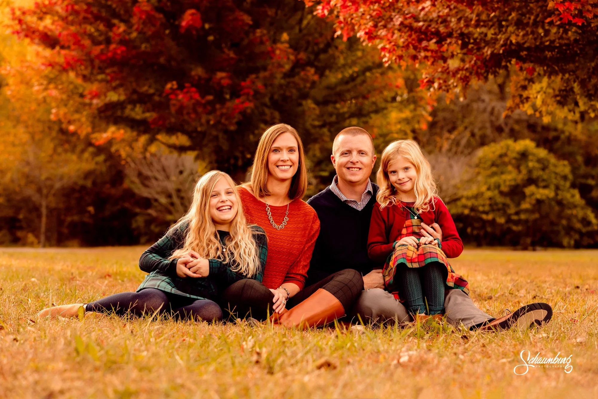 Fall Family Portrait Session | Lawrence Kansas Rotary Arboretum