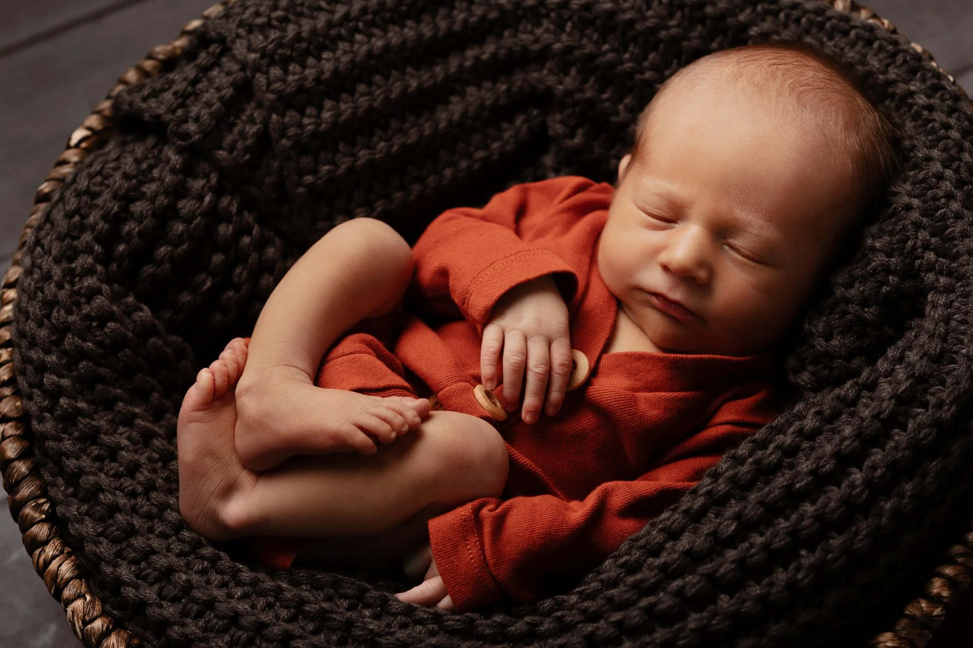 Asher's Newborn Session with Lawrence, KS Newborn Photographer