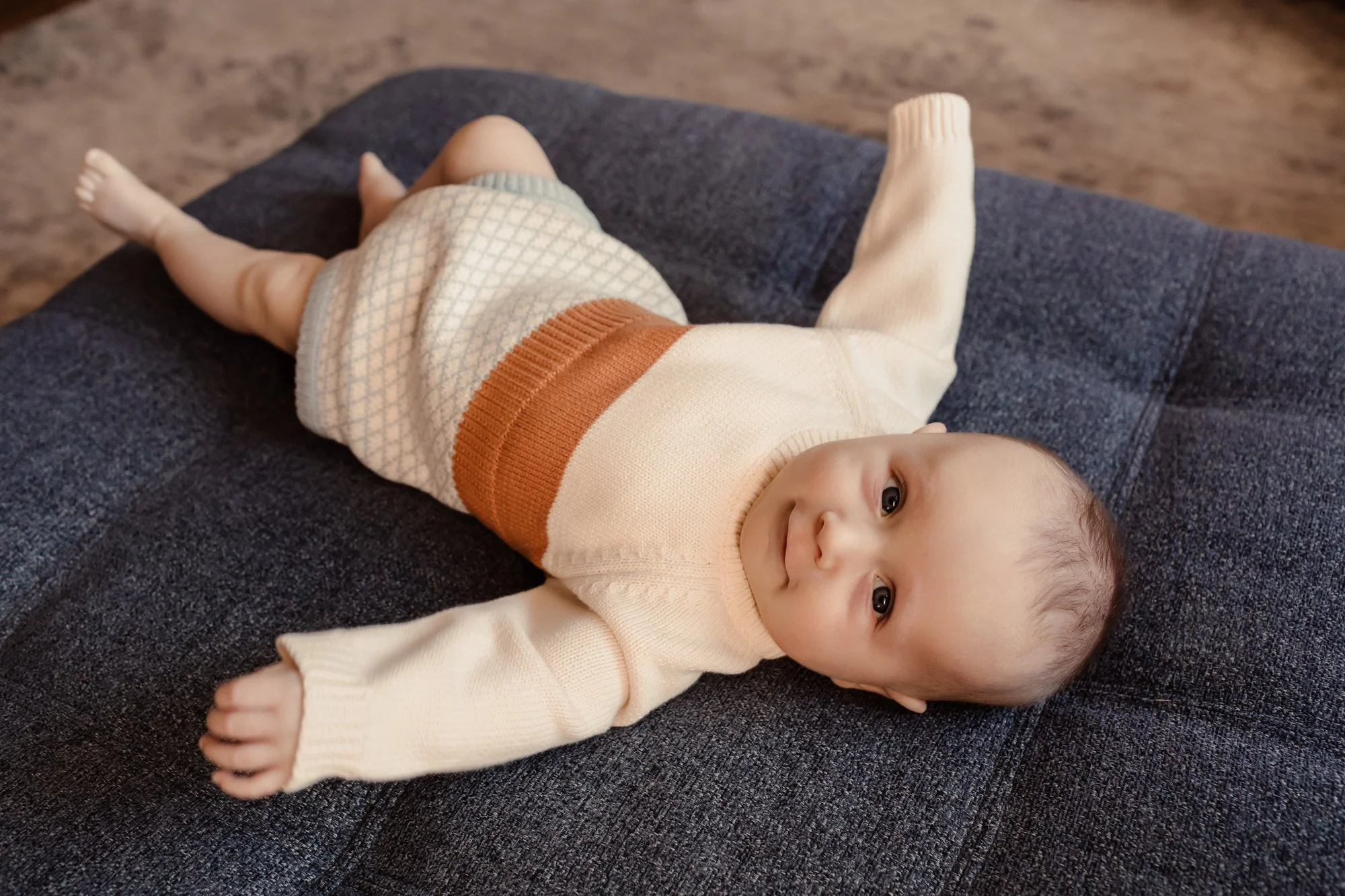 Lifestyle Family Photos | Asher's 3 Month Session | Lawrence, KS Photographer