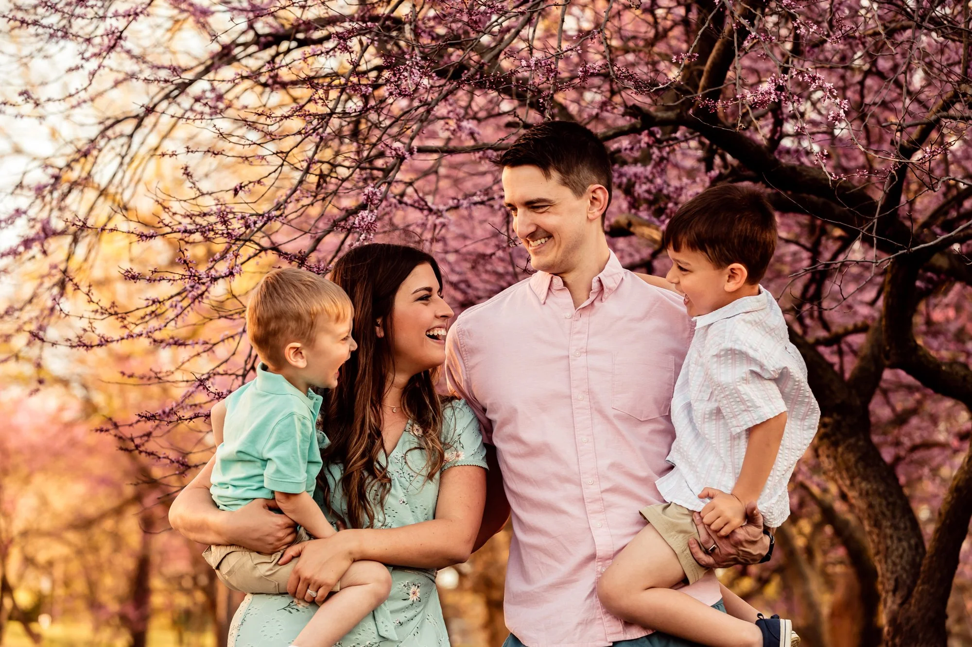 Spring Family Session | Marvin Grove | Lawrence, KS Photographer