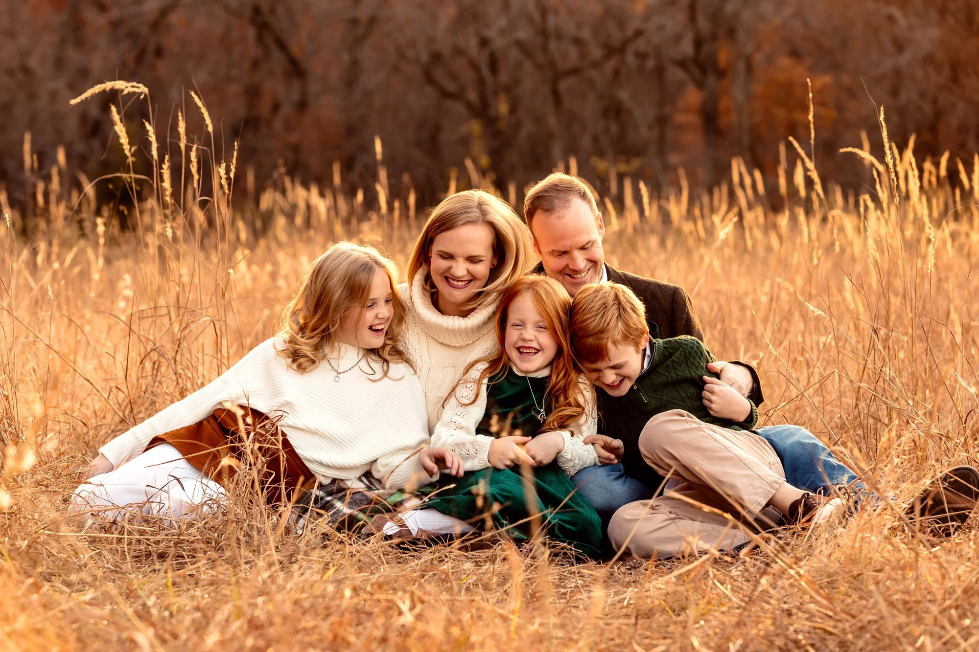 Fall Family Photos at Shawnee Mission Park | Kansas City Photographer