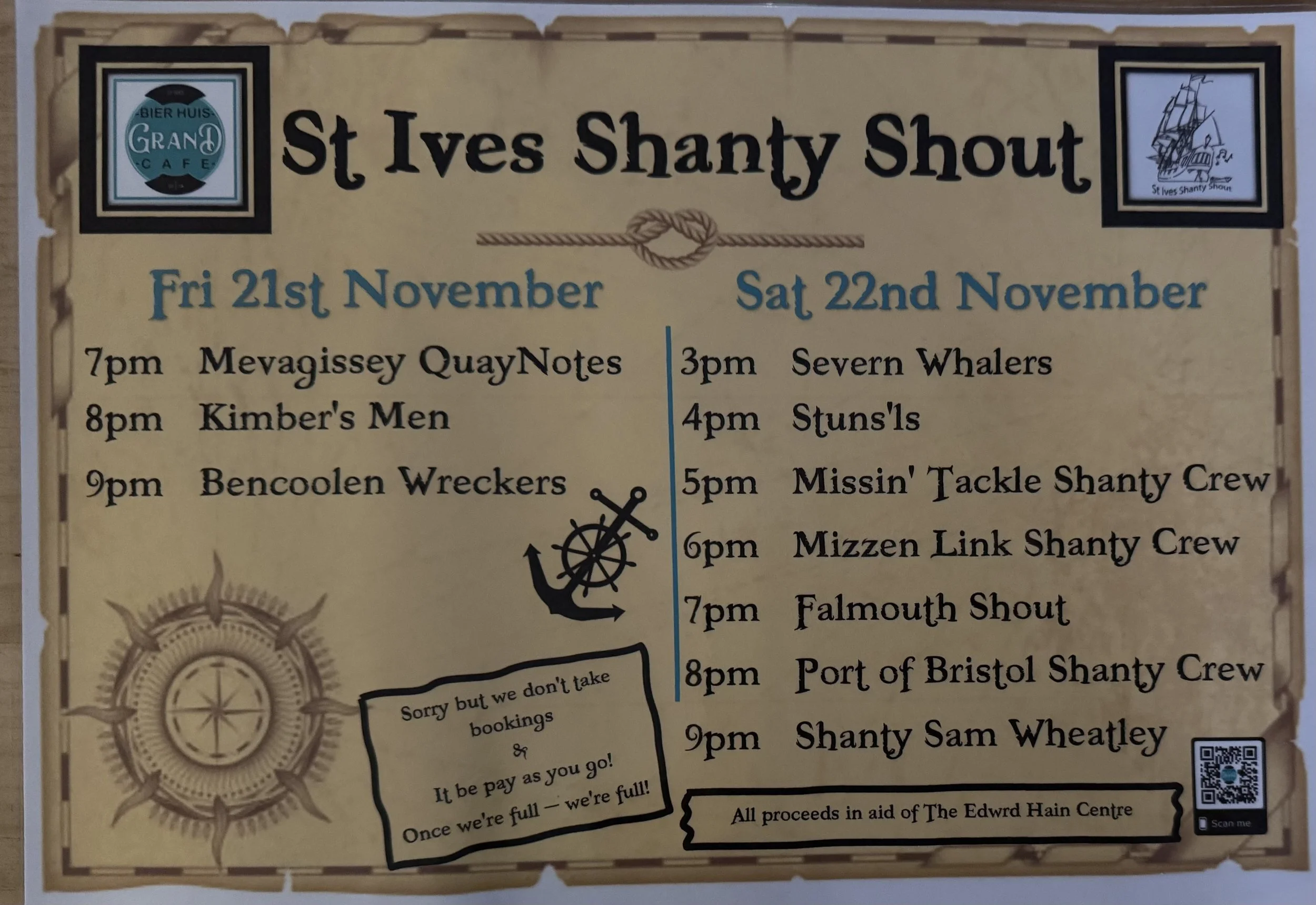🎶St Ives 9th Shanty Shout Festival🏴☠️