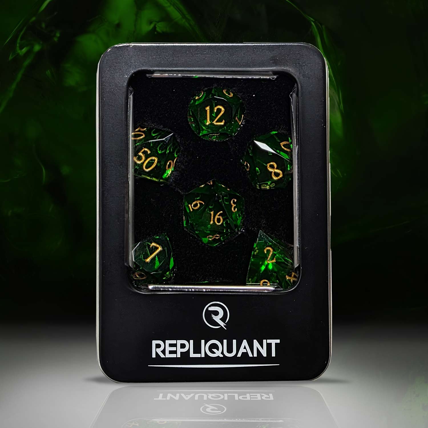 prisme-vert-resine-repliquant-dice-set-rpg-boite.jpg