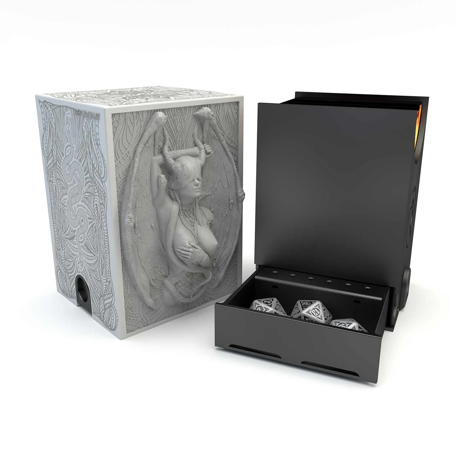 deckbox-esquisse-repliquant-gris-Lilith-collector-100plus.jpg