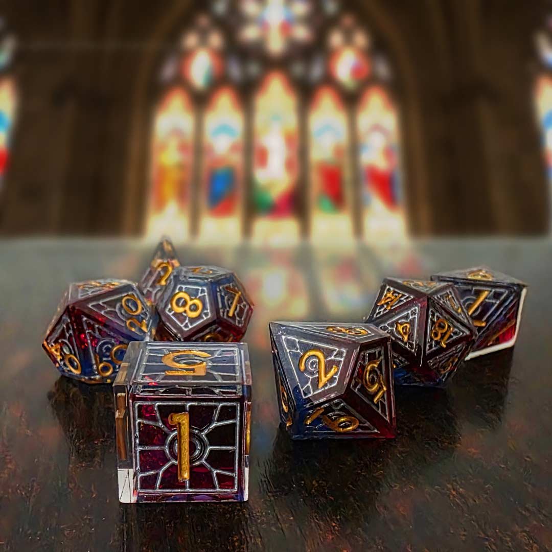 vitraux-resine-bleu-rouge-repliquant-set-dice-jdr.jpg