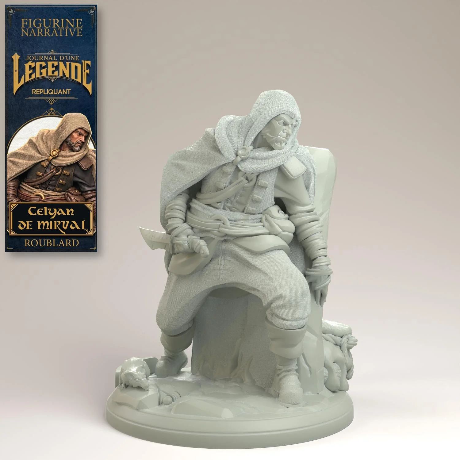 Figurine 32mm - Humain - Roublard