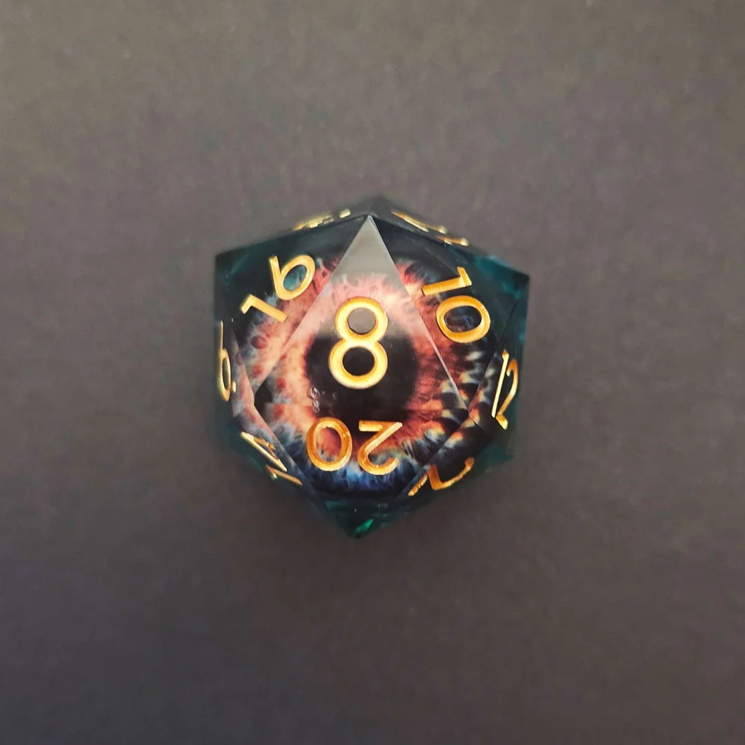 Oeil de Minotaure mouvant - D20 jumbo