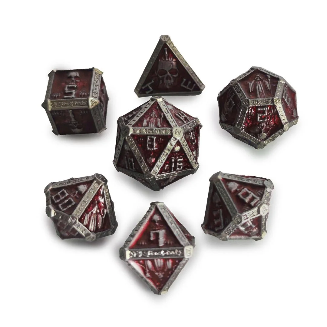 set-cranes-runique-antique-rouge-repliquant-set-7-dés-JDR.jpg