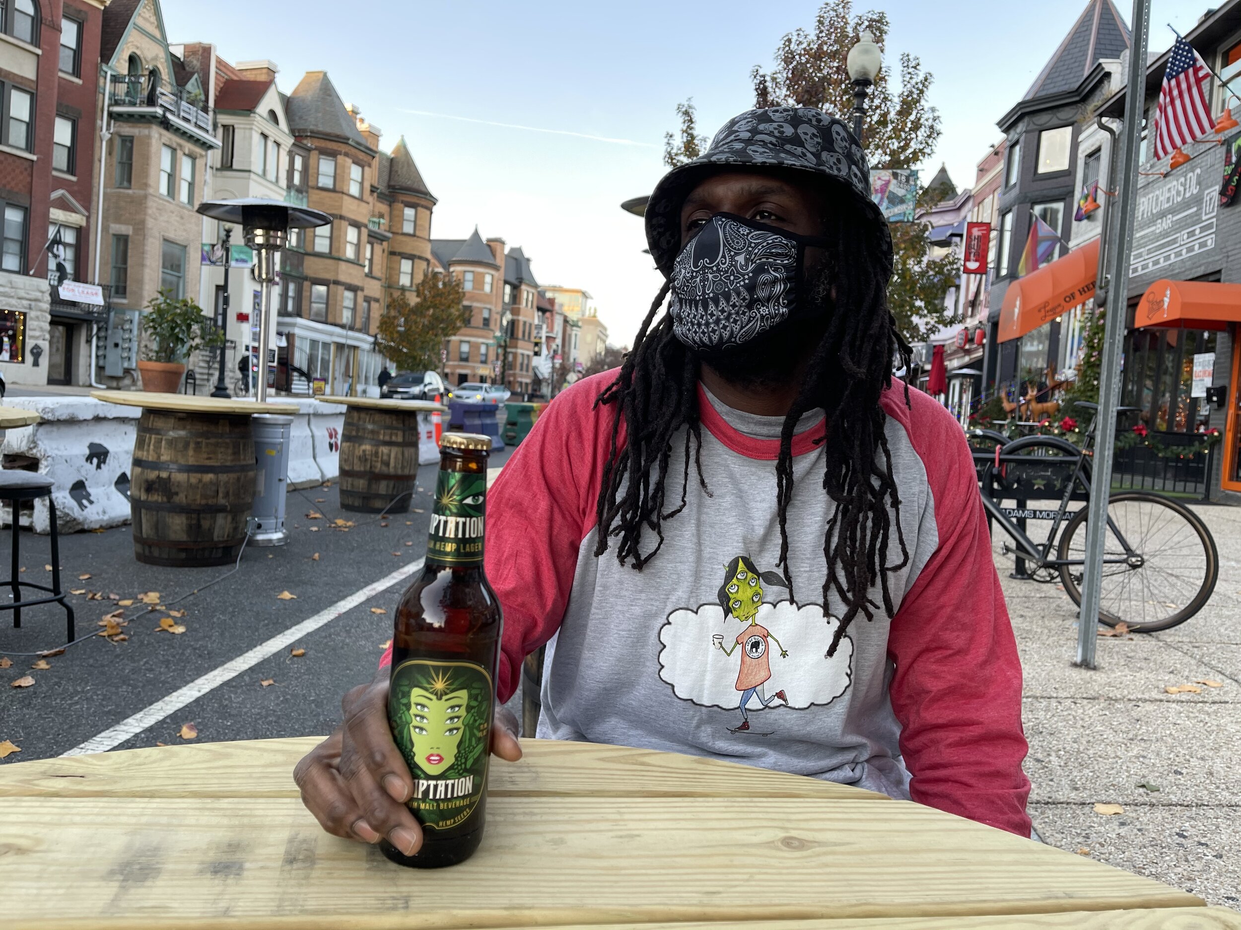 Three Demon Eyes Long Sleeve T-Shirt