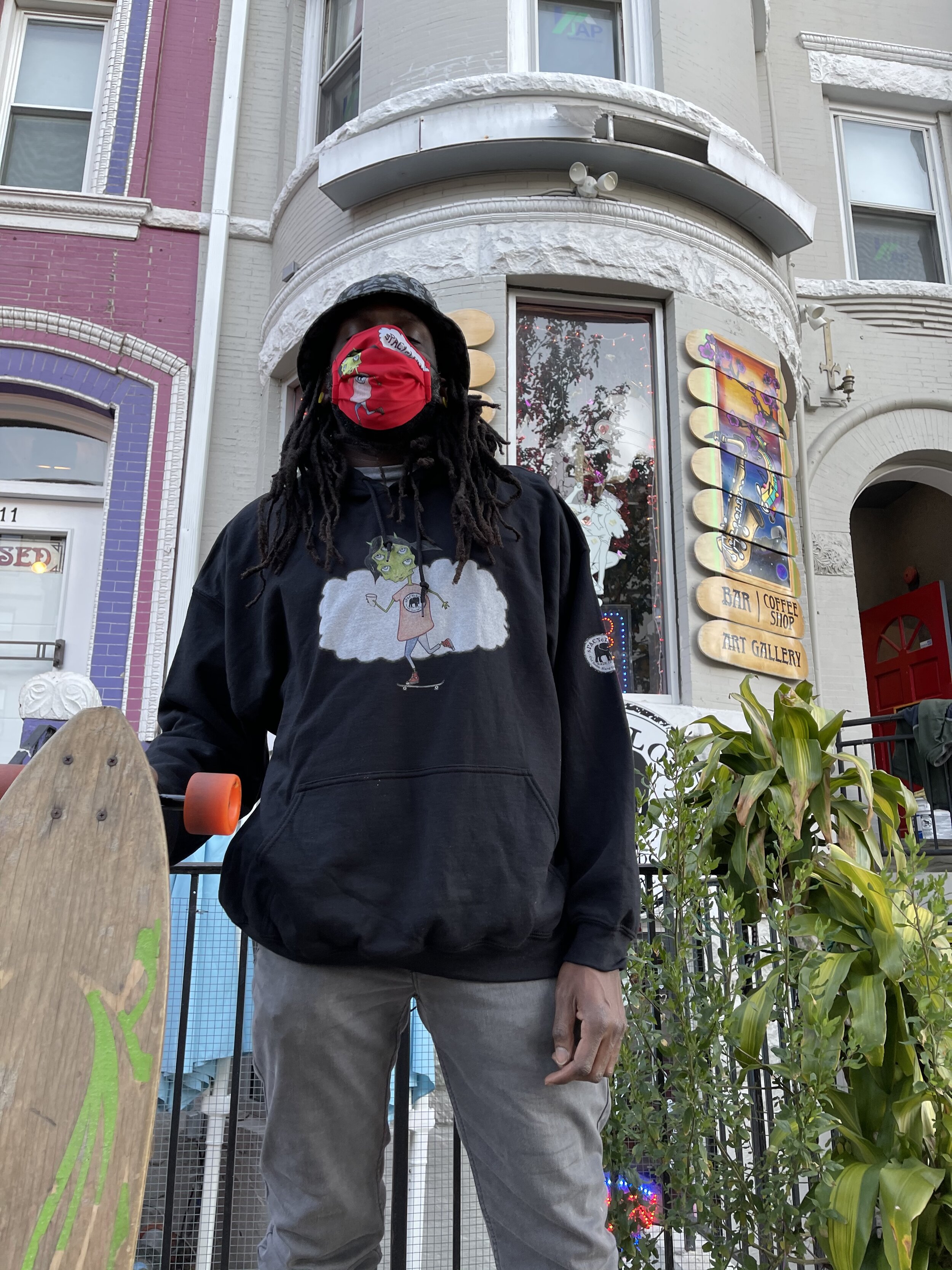 Three Demon Eyes Hoodie