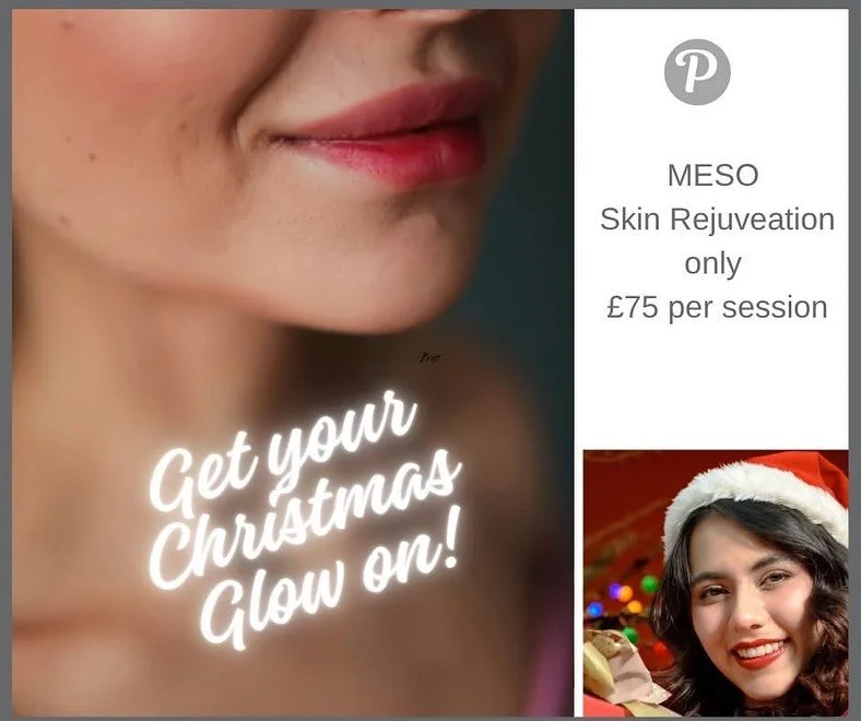 Would you like smoother, plumper, glowy skin in time for Christmas?

Book a few sessions of MESO skin rejuvenation, just &pound;75 each session.

Emma works with our state of the art digital system, over your face with a plastic needle plate that GEN