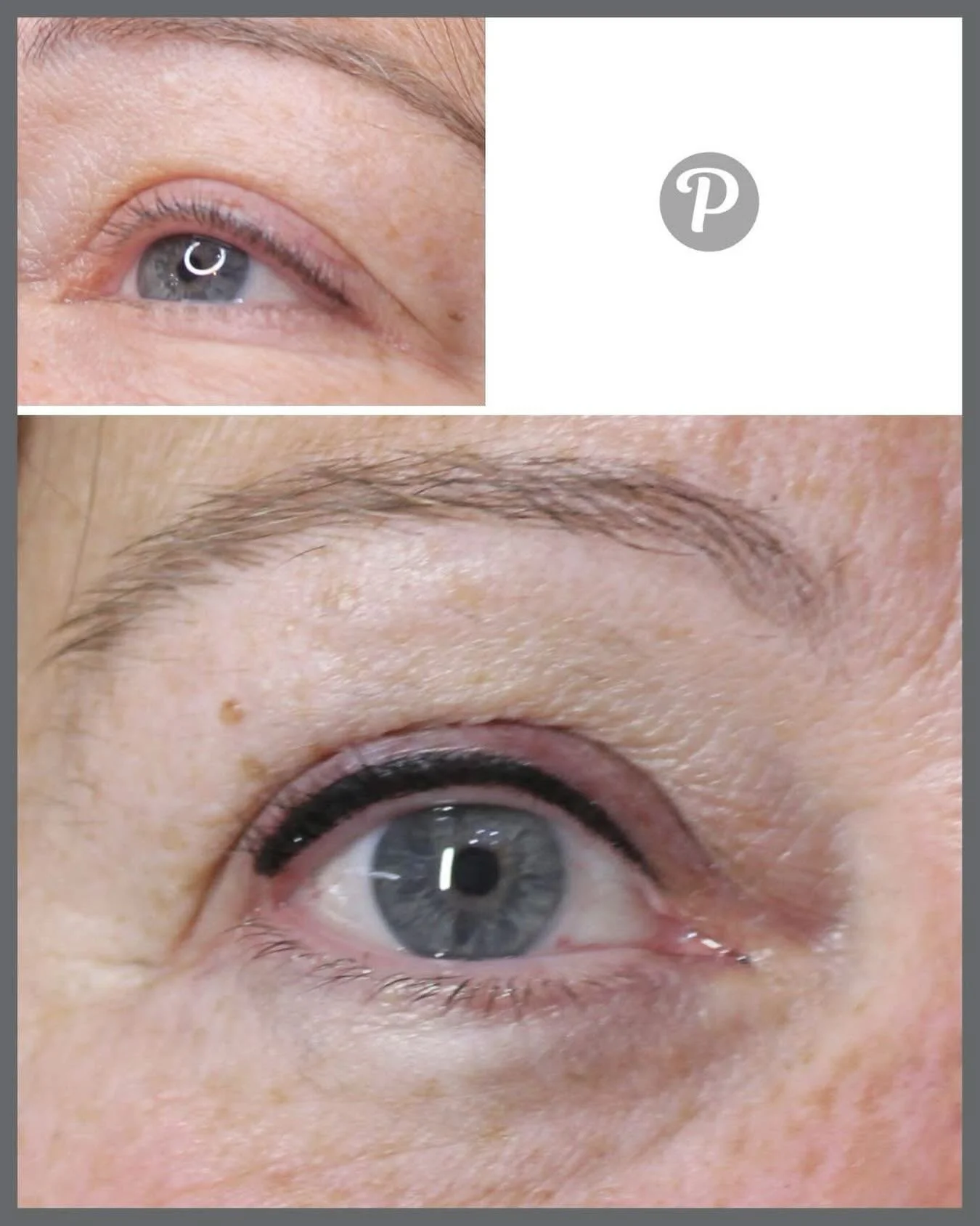 Eyeliner should come with a warning - you always want MORE!

This client came in for an eyeliner colour boost procedure (&pound;175).

She had been to see us about a year ago for her initial eyeliner procedure, at that stage she wanted a very subtle,