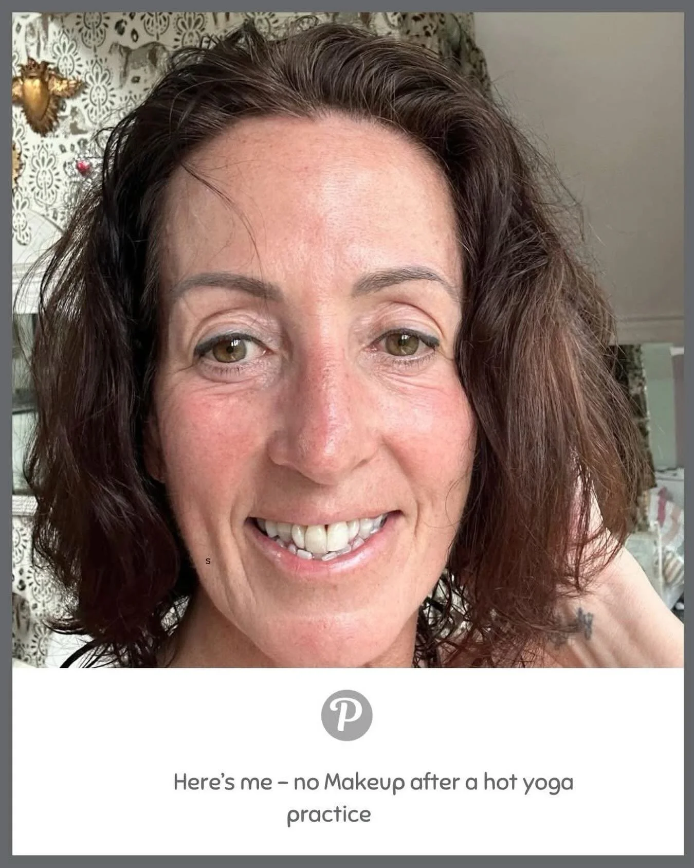 Natural-looking permanent makeup? Yes, it exists!! 

This is me - bare faced and sweaty, but with permanent brows and eyeliner, I still have some definition!

The most common thing we hear from new clients is: &ldquo;I want more definition, but I&rsq