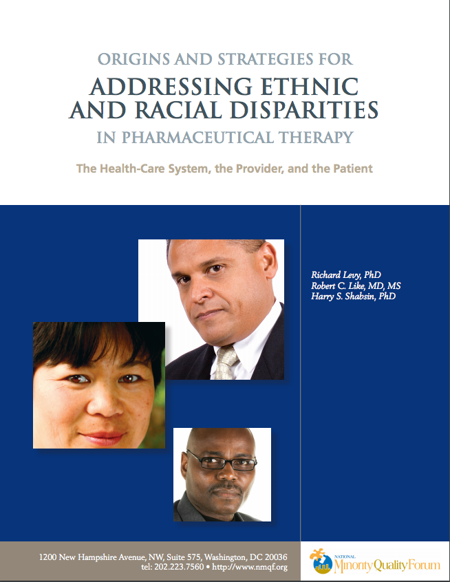 Origins and Strategies for Addressing Ethnic and Racial Disparities Cover