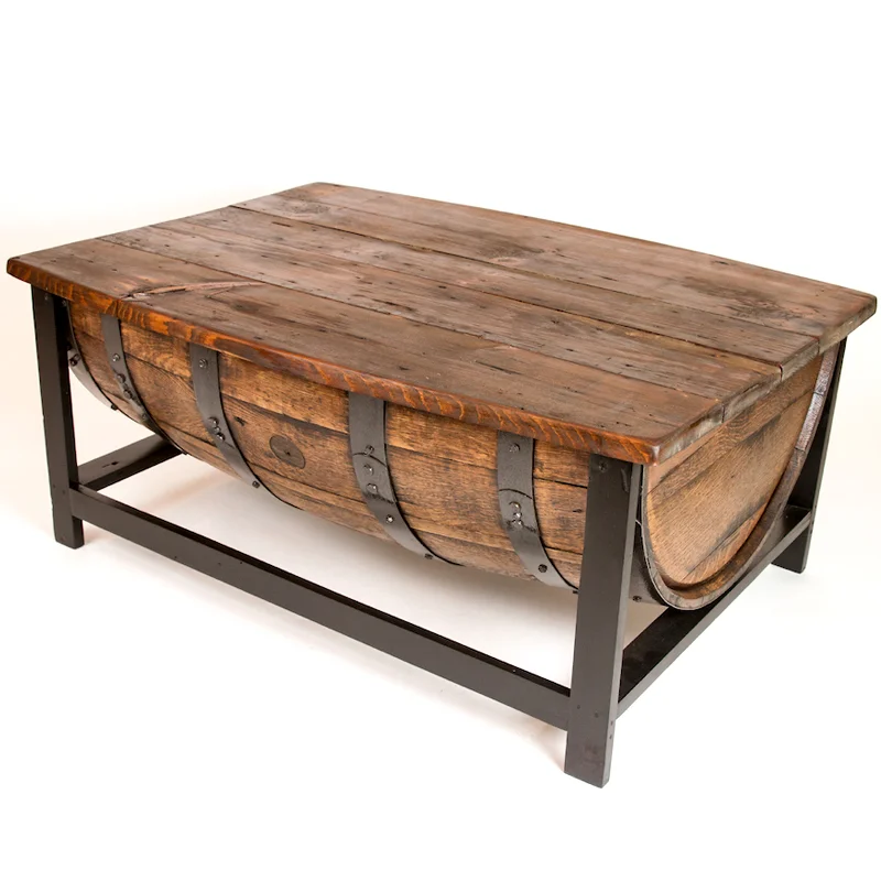 Whiskey Barrel Coffee Table
