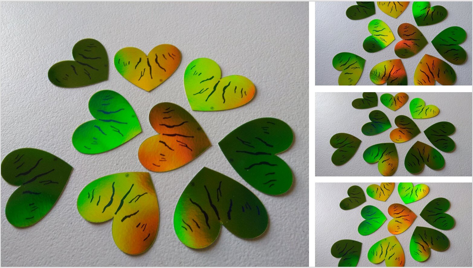 3” Holographic Sticker &amp; 5” Holographic Stickers