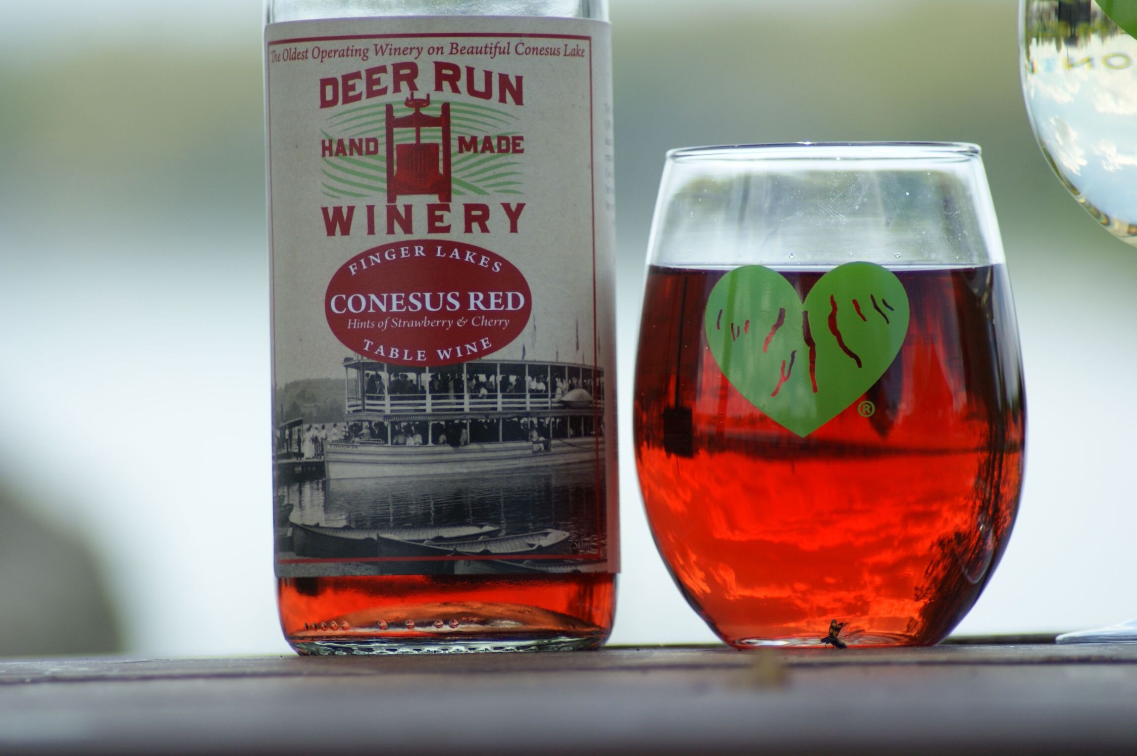 Stemless Wine GlassesPrinted in Fairport