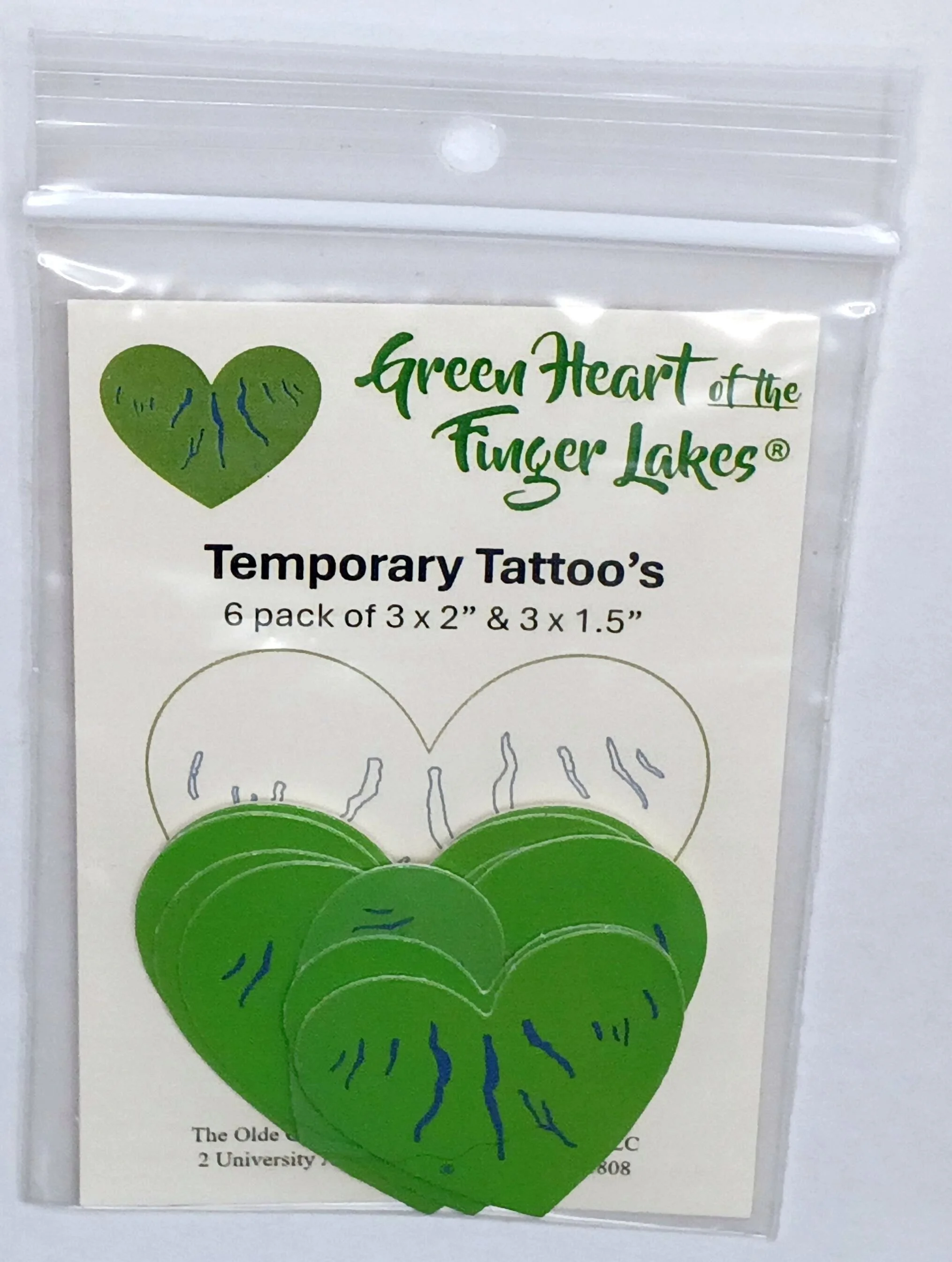 TEMPORARY TATTOO 6-PACK