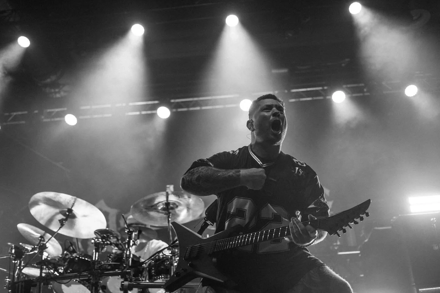@malevolenceriff in @huxleysberlin 

Super stoked to have gotten the opportunity to photograph these lads again in concert some of the nicest lads that put on an insane show!