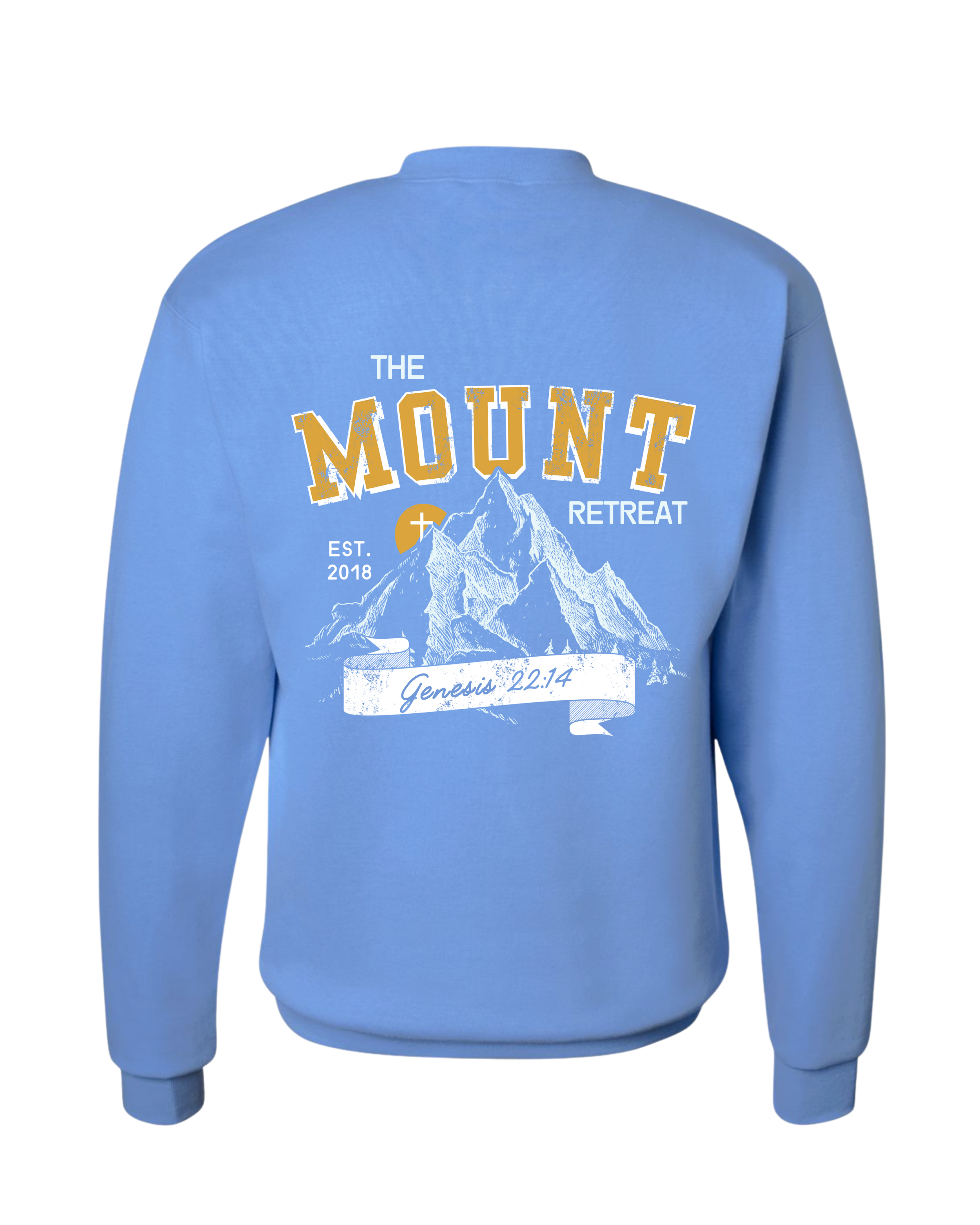 Light Blue Gildan Heavy Blend Crewneck