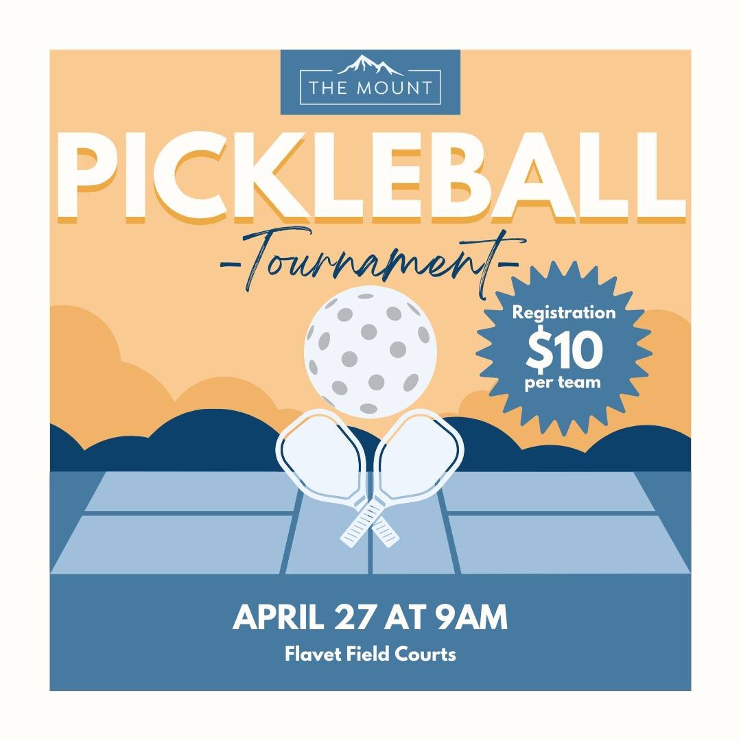 We are excited to announce our second annual Pickleball Tournament happening on April 27th at 9:00 am at Flavet Field&rsquo;s courts!! Everyone is welcome, so bring all your friends and come join us for some friendly competition! Head to the link tre