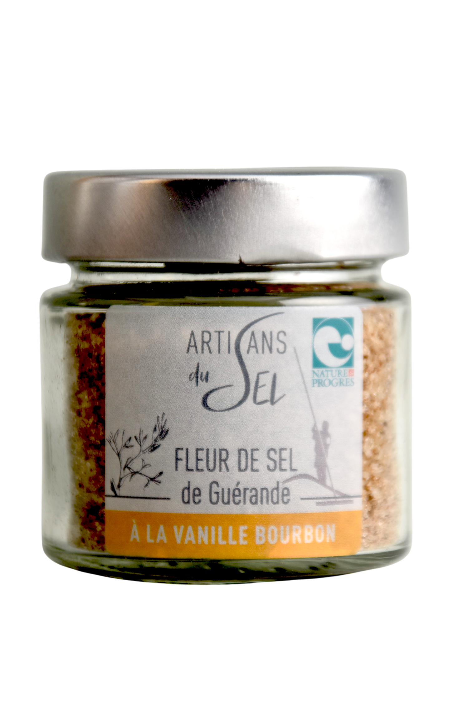 Fleur de Sel de Guérande à la Vanille Bourbon bio — Artisans du sel