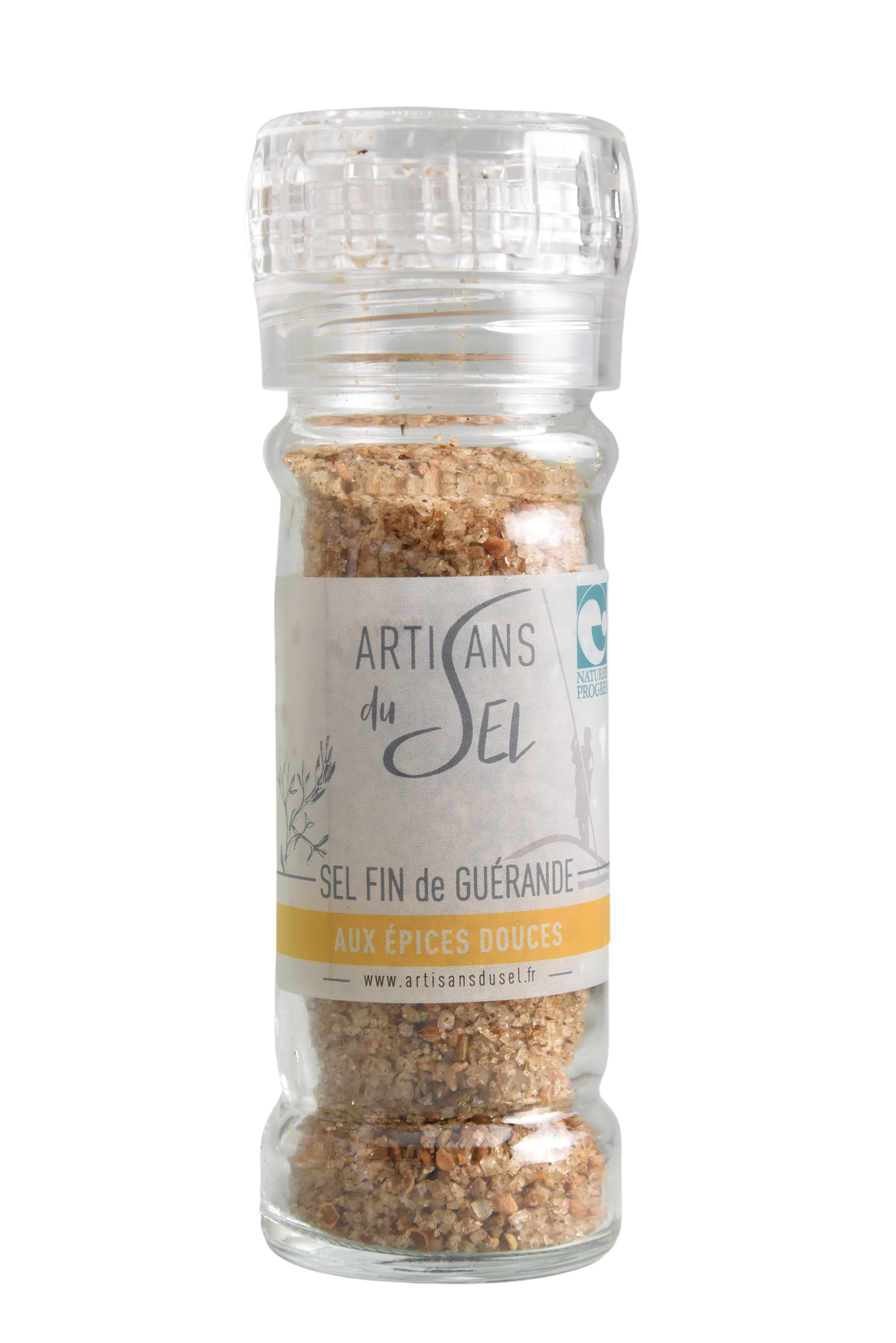 Sel de Guérande aux épices douces | moulin 80gr