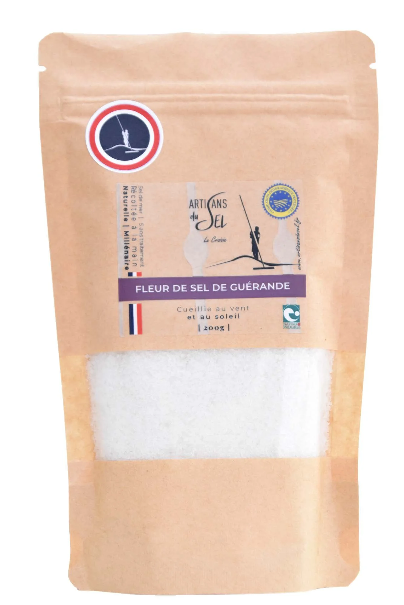 Fleur de Sel de Guérande IGP 200g – Artisans du Sel