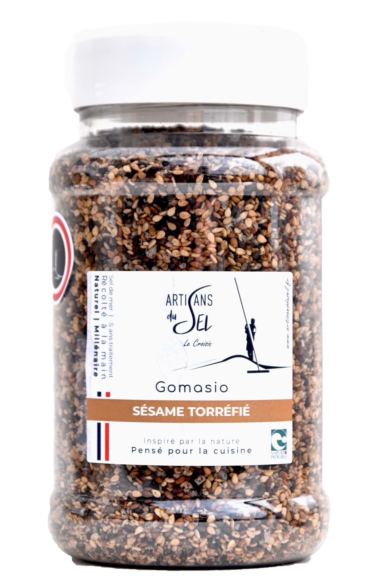 Gomasio Japonais Artisanal de Guérande – Pot 300g | Artisans du Sel
