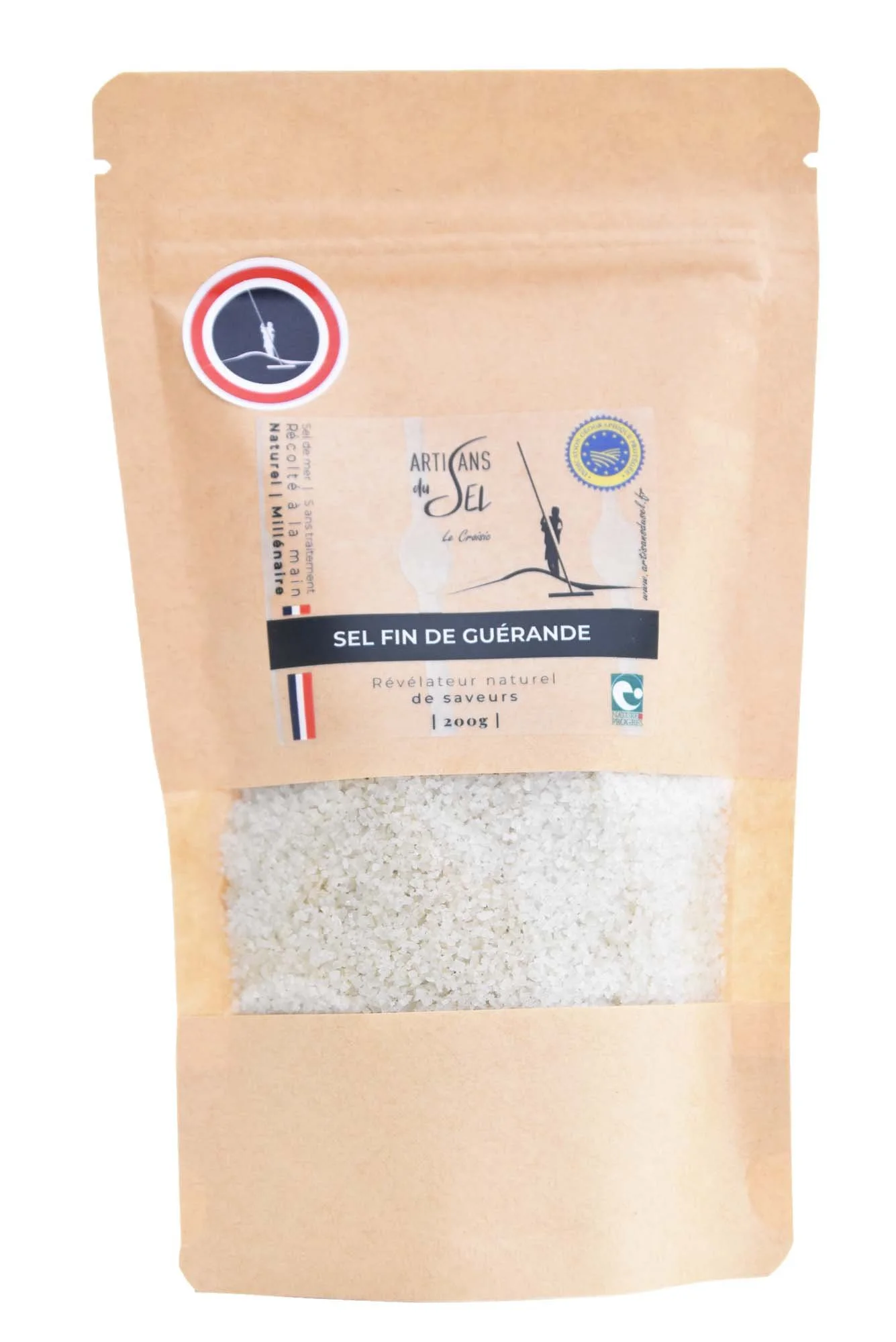 Sel Fin de Guérande IGP 450 g – Artisans du Sel