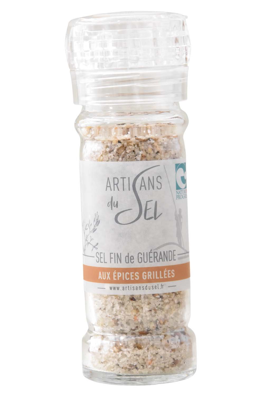 Sel de Guérande aux épices grillées | moulin 80gr