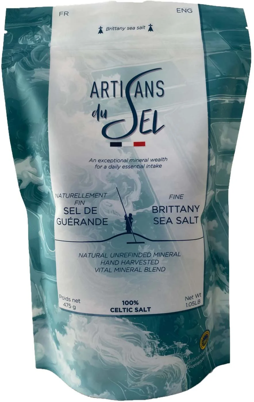 Celtic Sea Salt – Fine Sea Salt (Tamisé fin) 475 g | Artisans du Sel