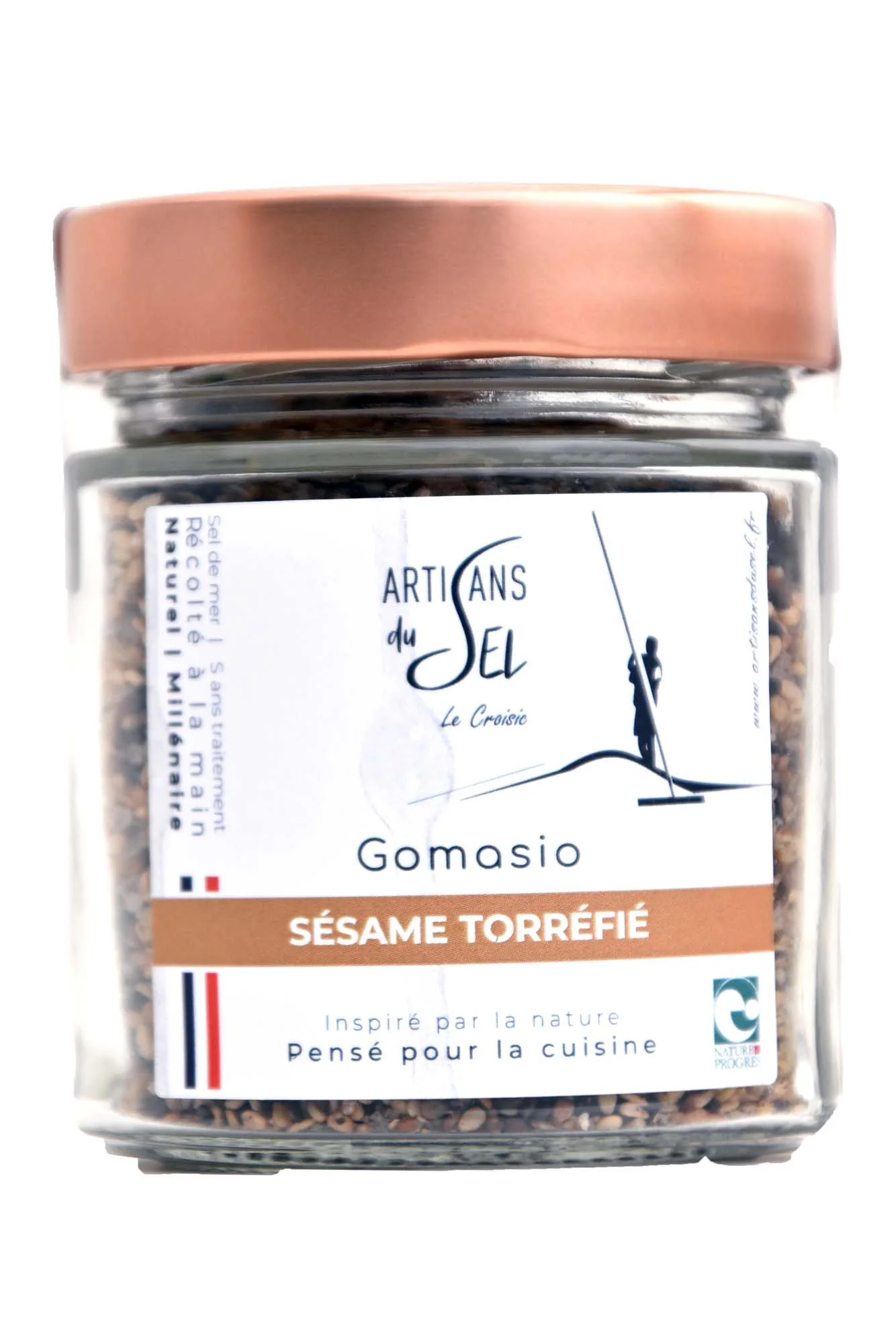Gomasio Japonais Artisanal – Verrine 100g | Artisans du Sel
